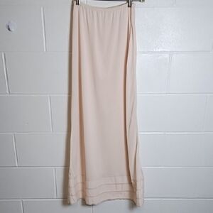 Nude Slip Cut at Bottom lace to Shorten to your length